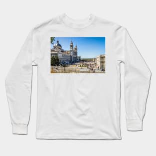 Almudena Cathedral in Madrid Long Sleeve T-Shirt